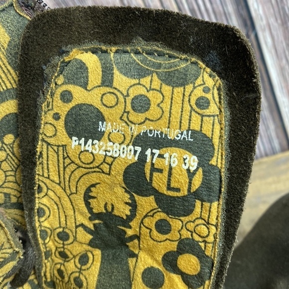 Fly London Lask Mid-calf Dark Brown Boots- Size EUR 39 - Picture 10 of 16